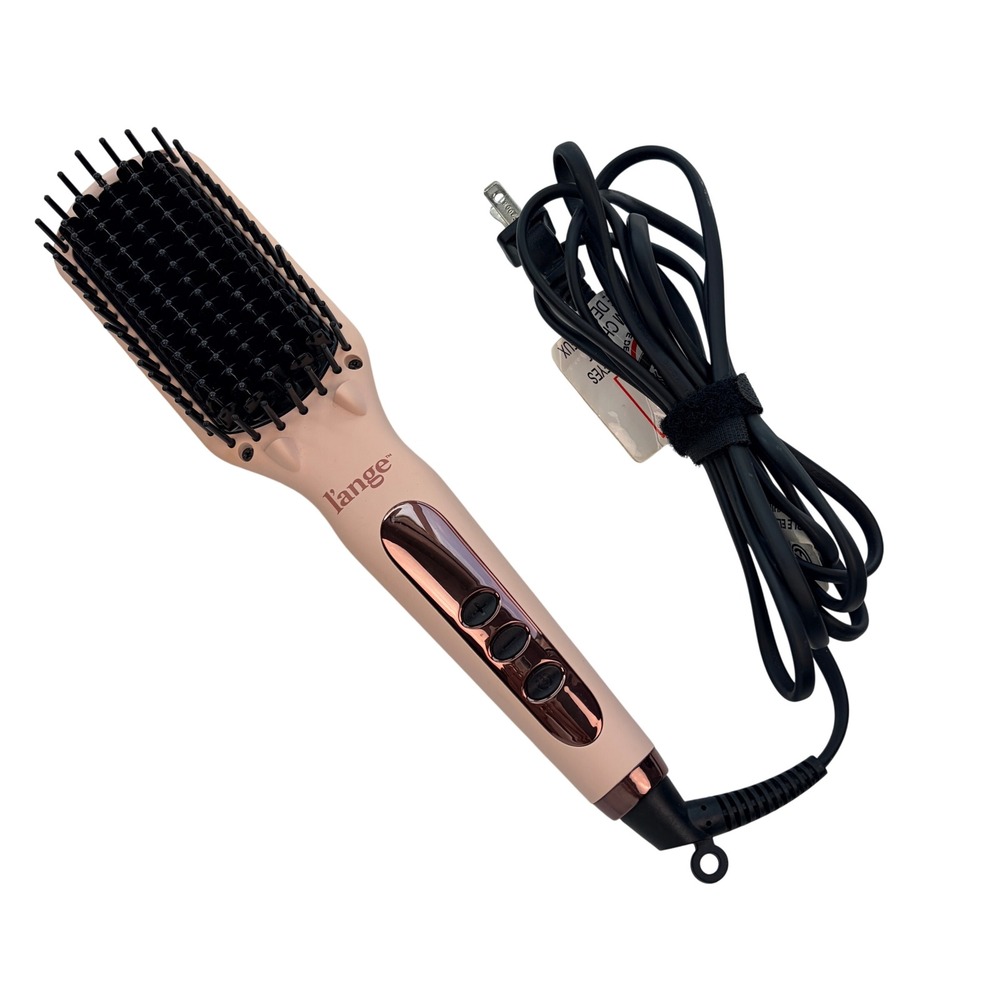 L'ange Le Vite Hair Straightening Brush OS Blush Pink Rose Gold‎